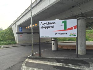 Schweizer Wahlwerbung